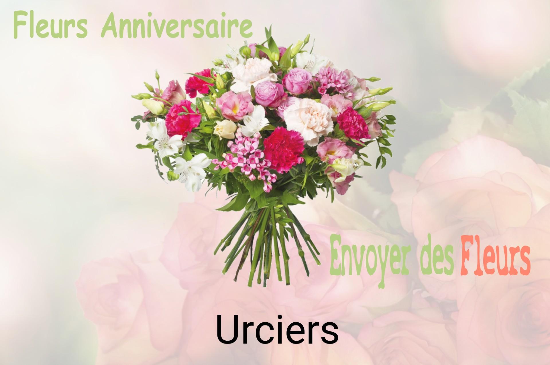 Bouquet de fleurs d’anniversaire livré à Urciers